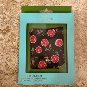 Kate Spade sticker pocket for cell phone